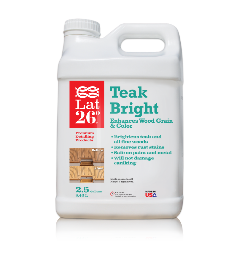 marine teak brightener