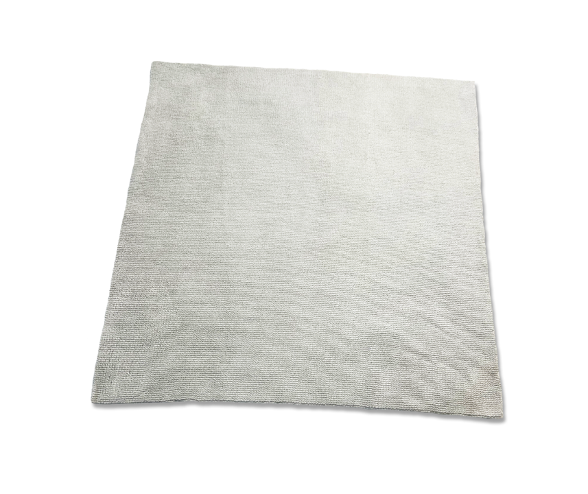 light grey edgeless microfiber
