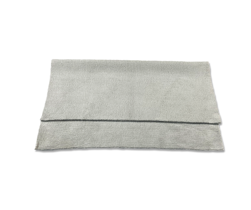 light grey edgeless microfiber