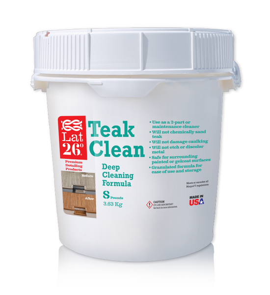 Teak Clean boat and yacht cleaning products Premium Detailing Products