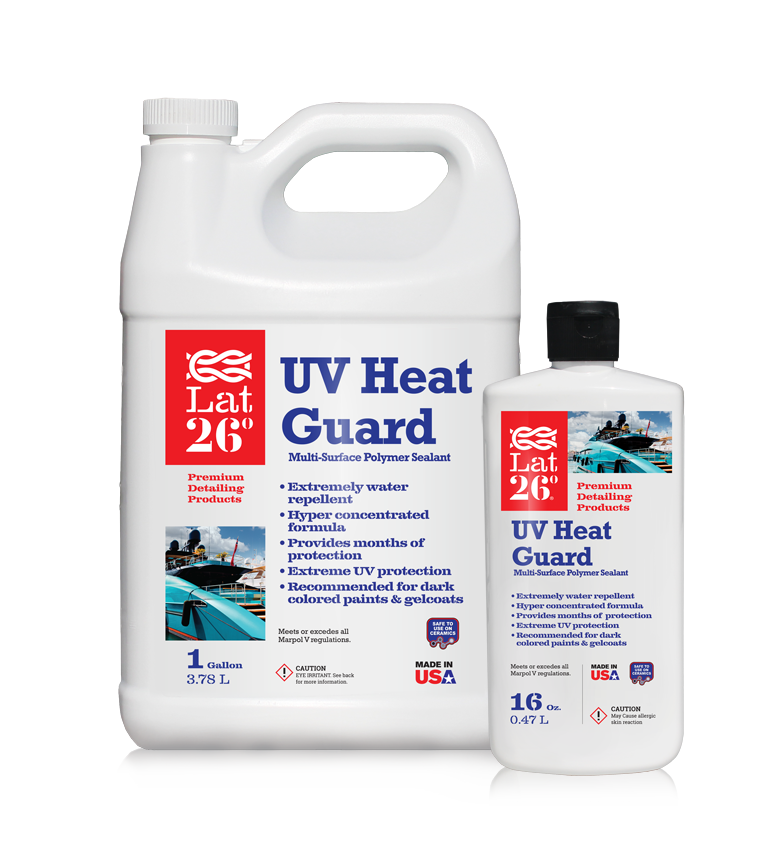 polymer sealant dark surface