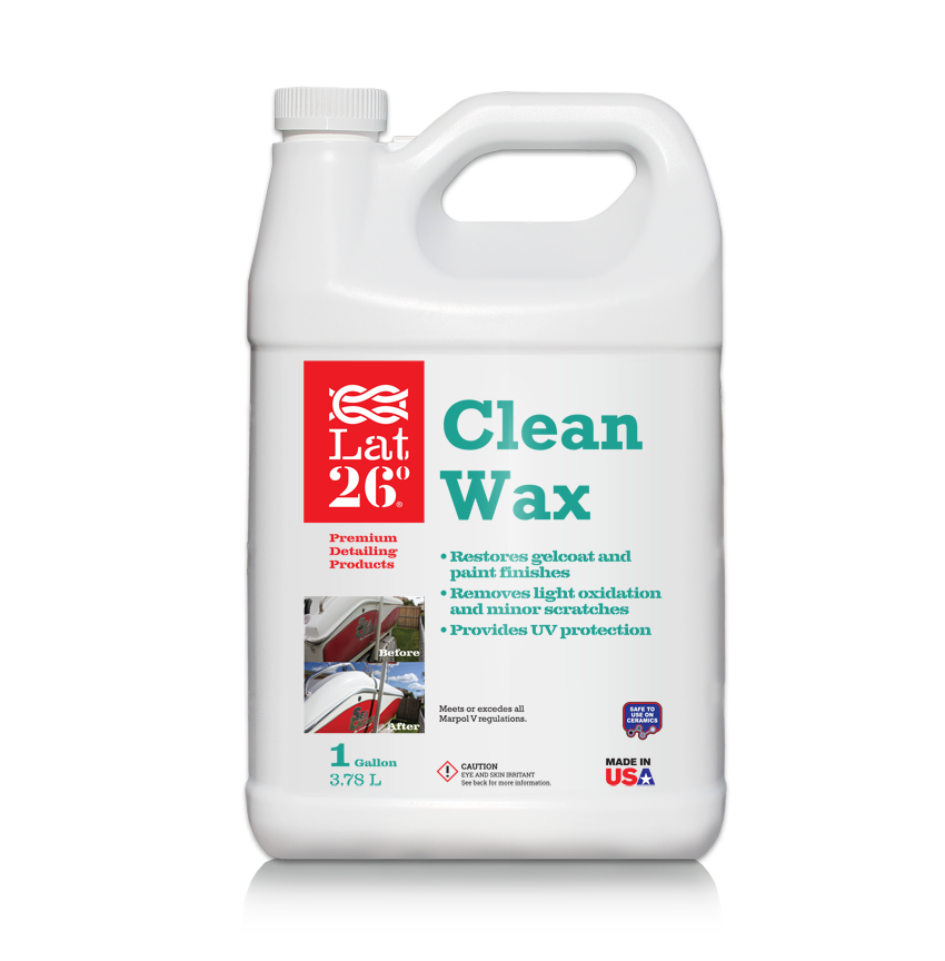 Clean Wax boat and yacht cleaning products Premium Detailing Products