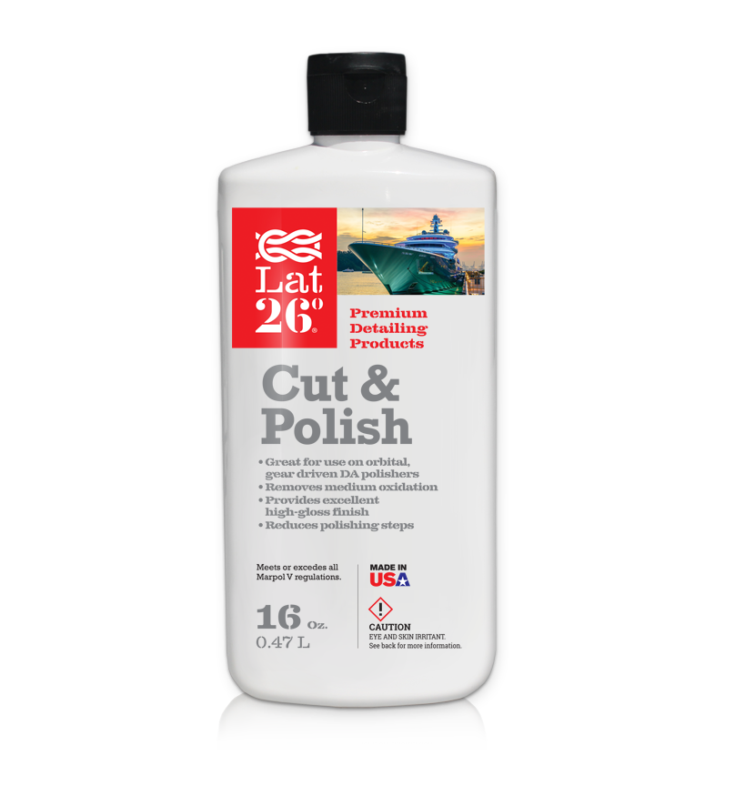 Cut & Polish boat and yacht cleaning products Premium Detailing