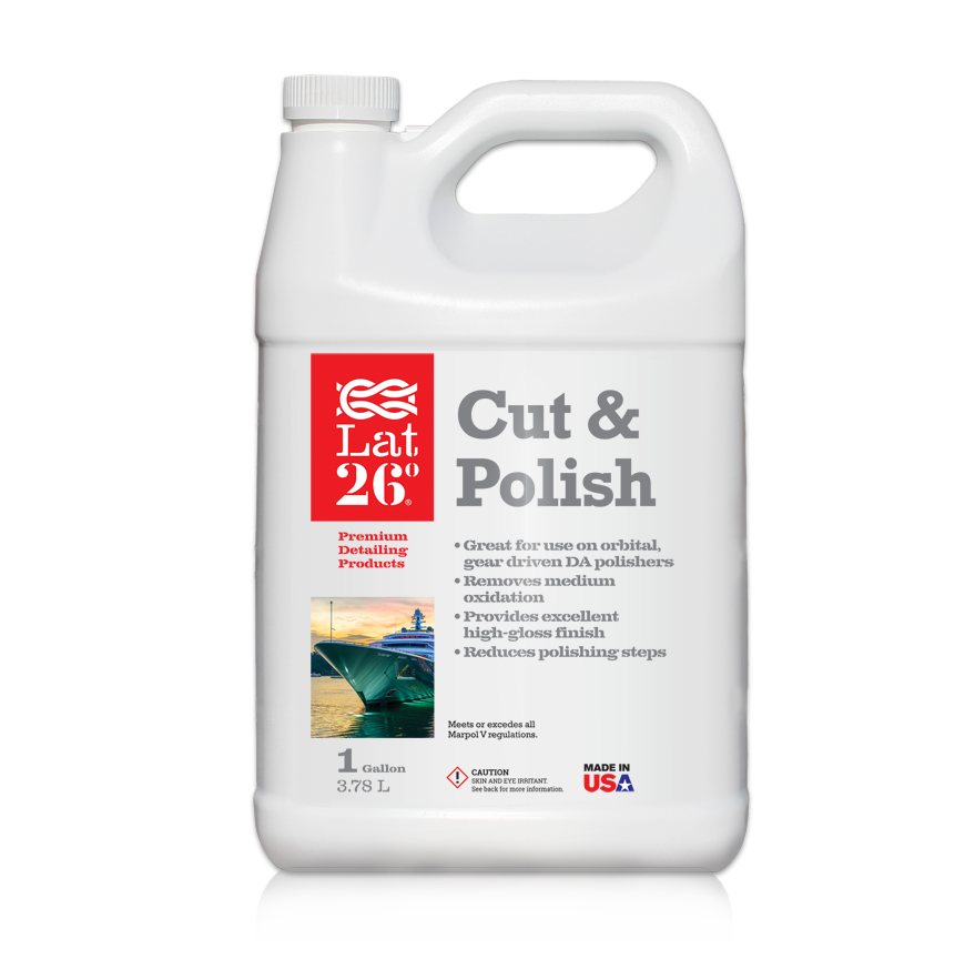 Cut & Polish boat and yacht cleaning products Premium Detailing