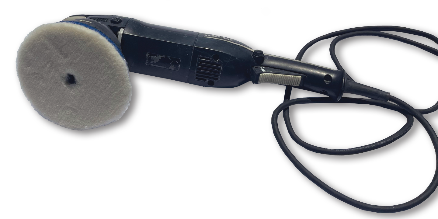 machine polisher cut and polish pad