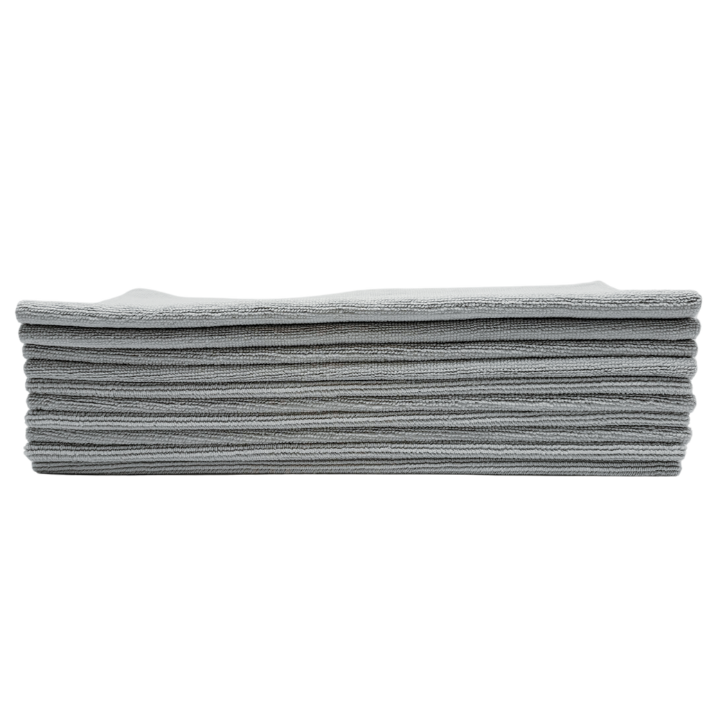 Grey Edgeless Microfiber - Pack of 10