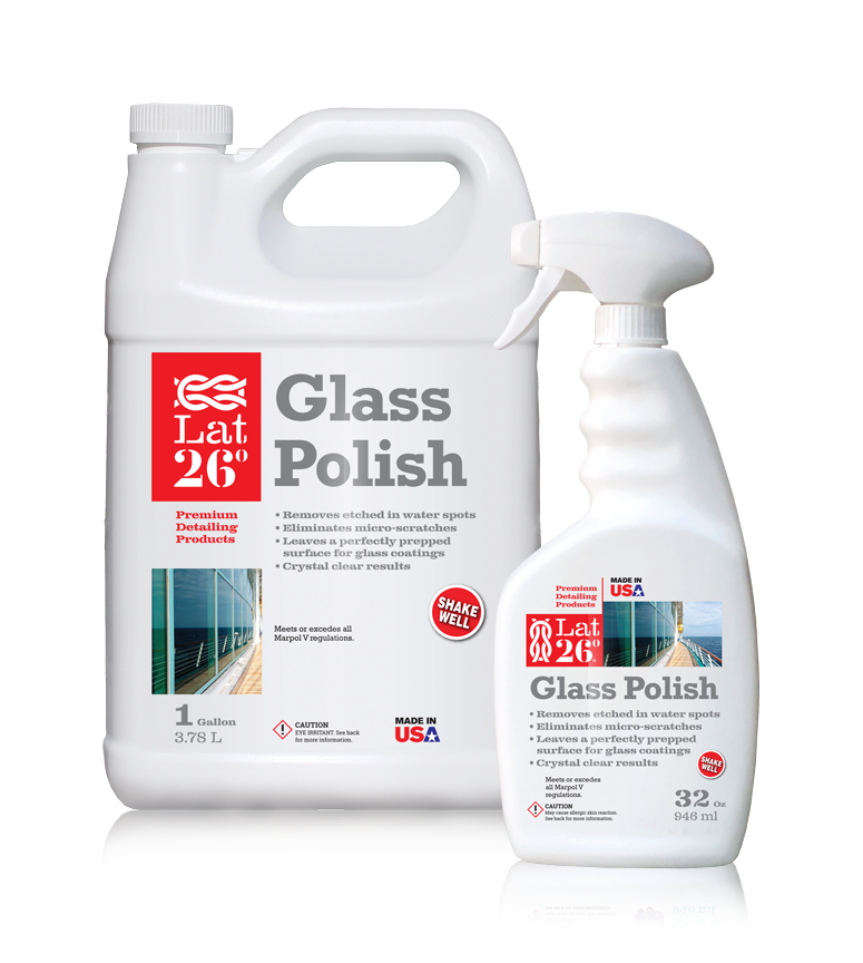 Glass Polish Boat And Yacht Cleaning Products Premium Detailing Products