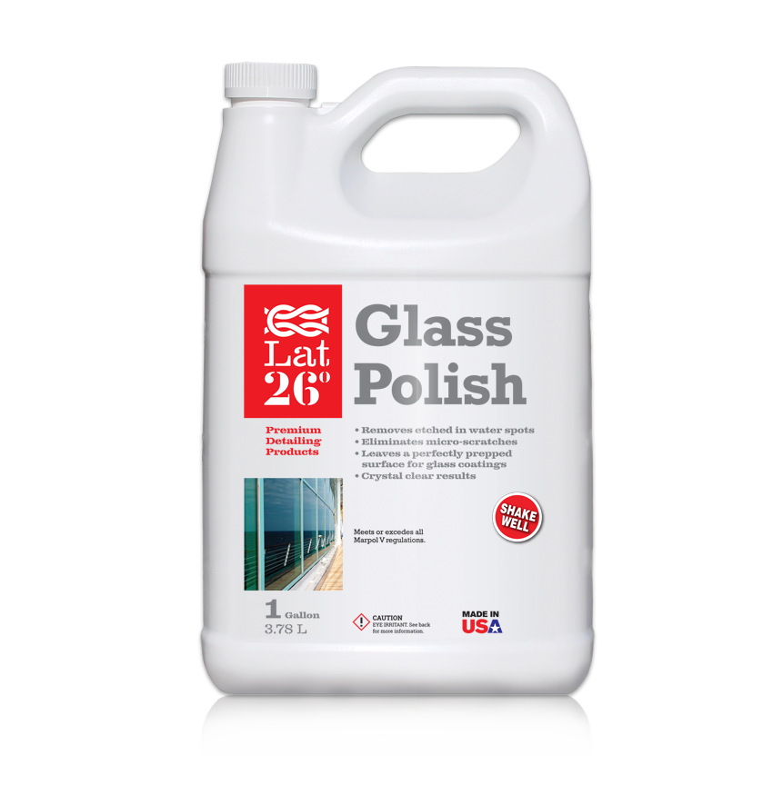 Glass Polish | boat and yacht cleaning products | Premium