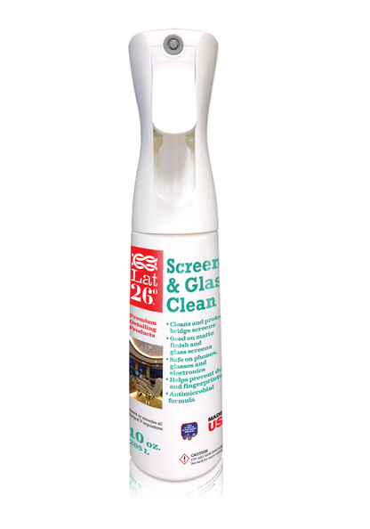 screen & glass clean 10 oz continuous spray bottle