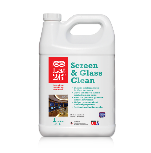 Screen & Glass Clean boat and yacht cleaning products