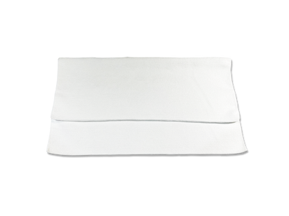 white edgeless microfiber