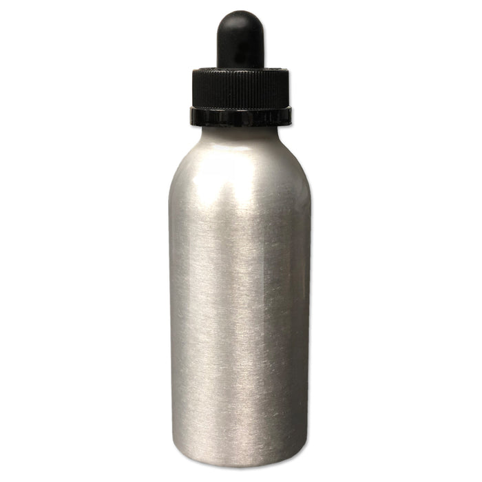 4oz aluminum bottle with dropper for ceramic application