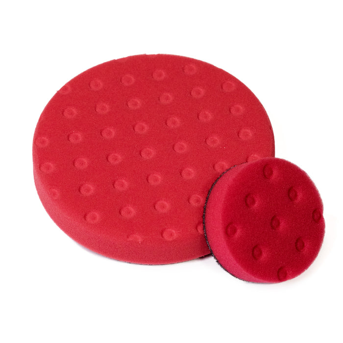 Red Swirl Remover Pads - 6" & 3" Sizes - Lat 26 Degrees