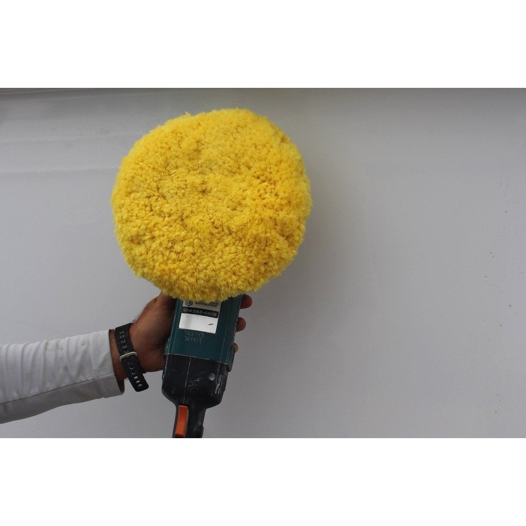 Yellow Fine Polish Pad 9" - Lat 26 Degrees